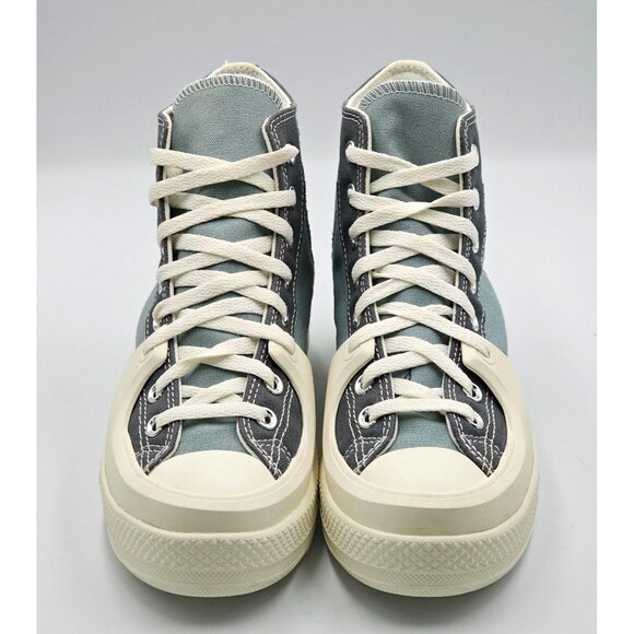 NWOB Converse Men's Blue Gray Color Block High-Top Sneakers Size 8 Wo's 9.5 2854 - Picture 9 of 16